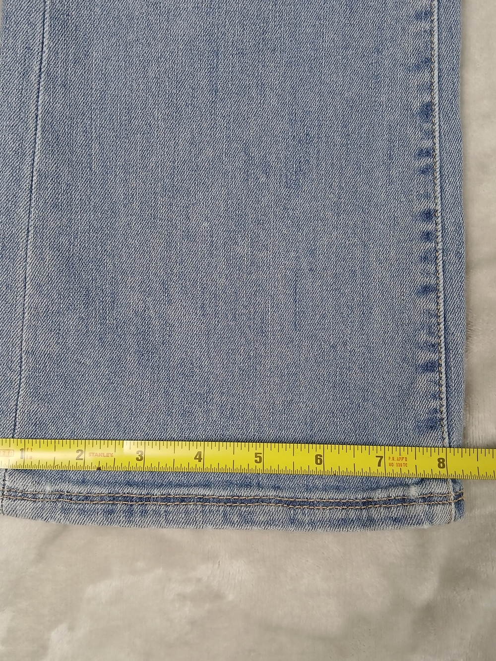 Levi's 527 Bootcut Jeans 33x34 Men's Light Wash Western Cowboy - Picture 11 of 15